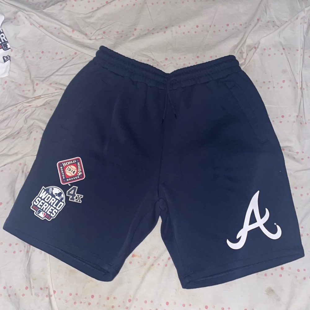 New Era Short Navy Blue size Large . Only worn once
